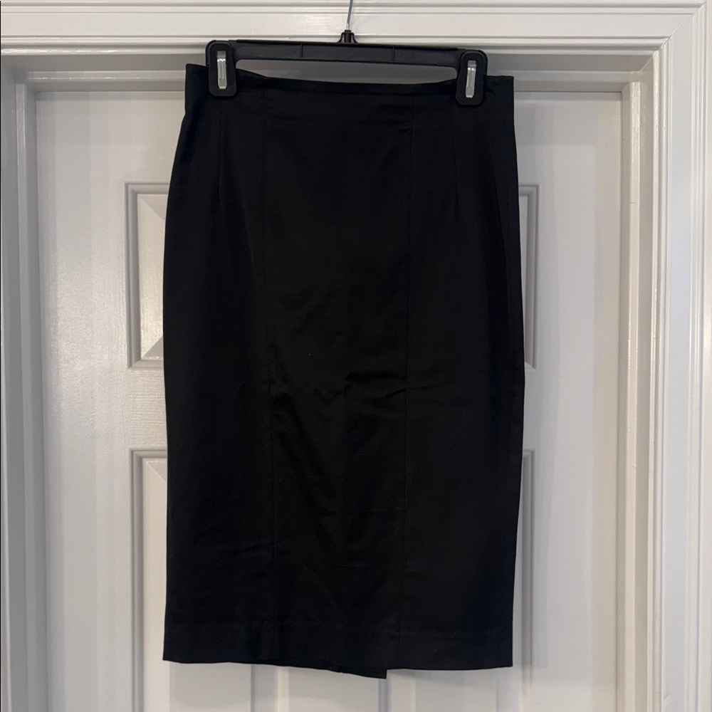 Elegant Black Pencil Skirt